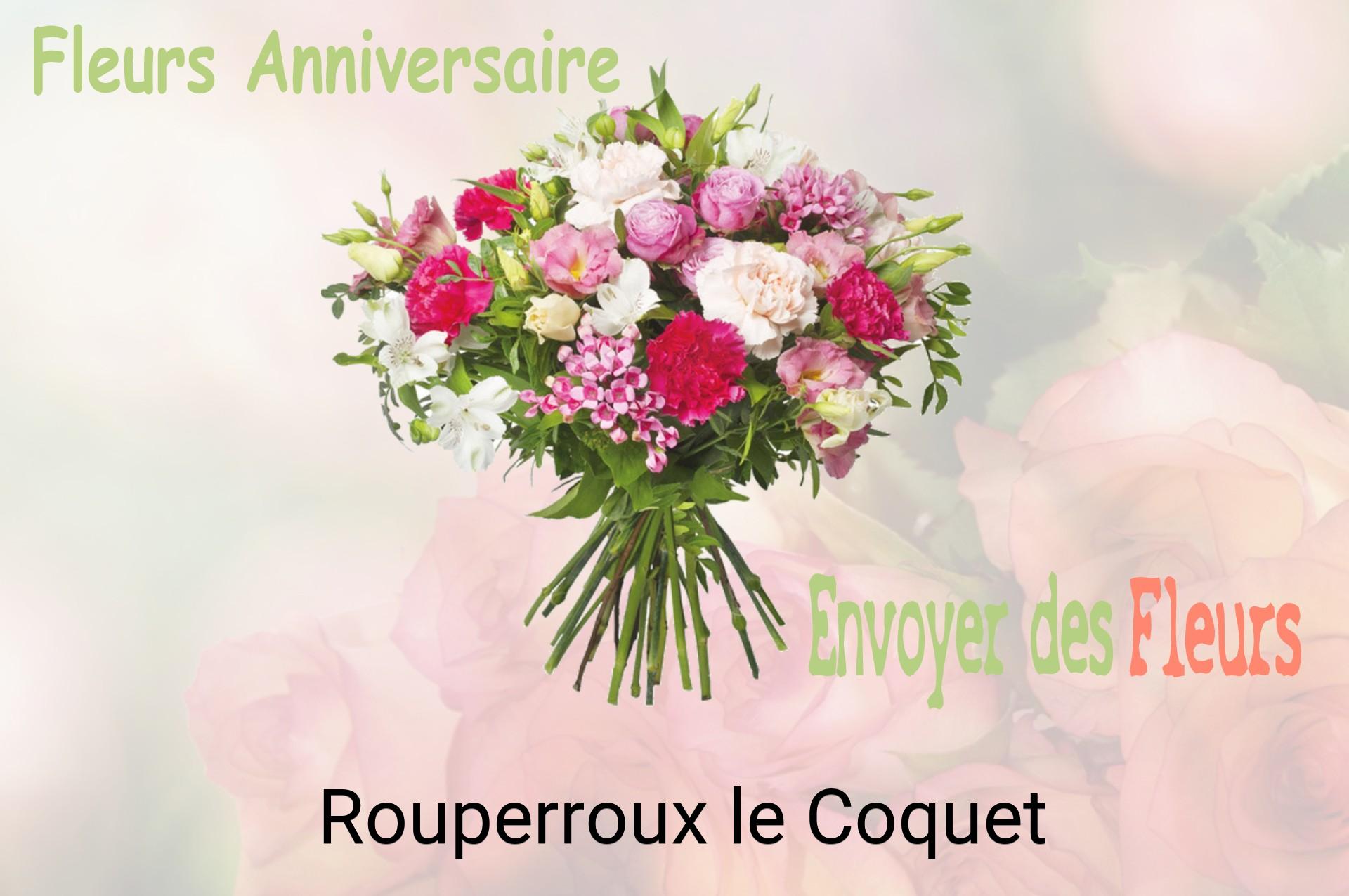 Bouquet de fleurs d’anniversaire livré à Rouperroux-le-Coquet