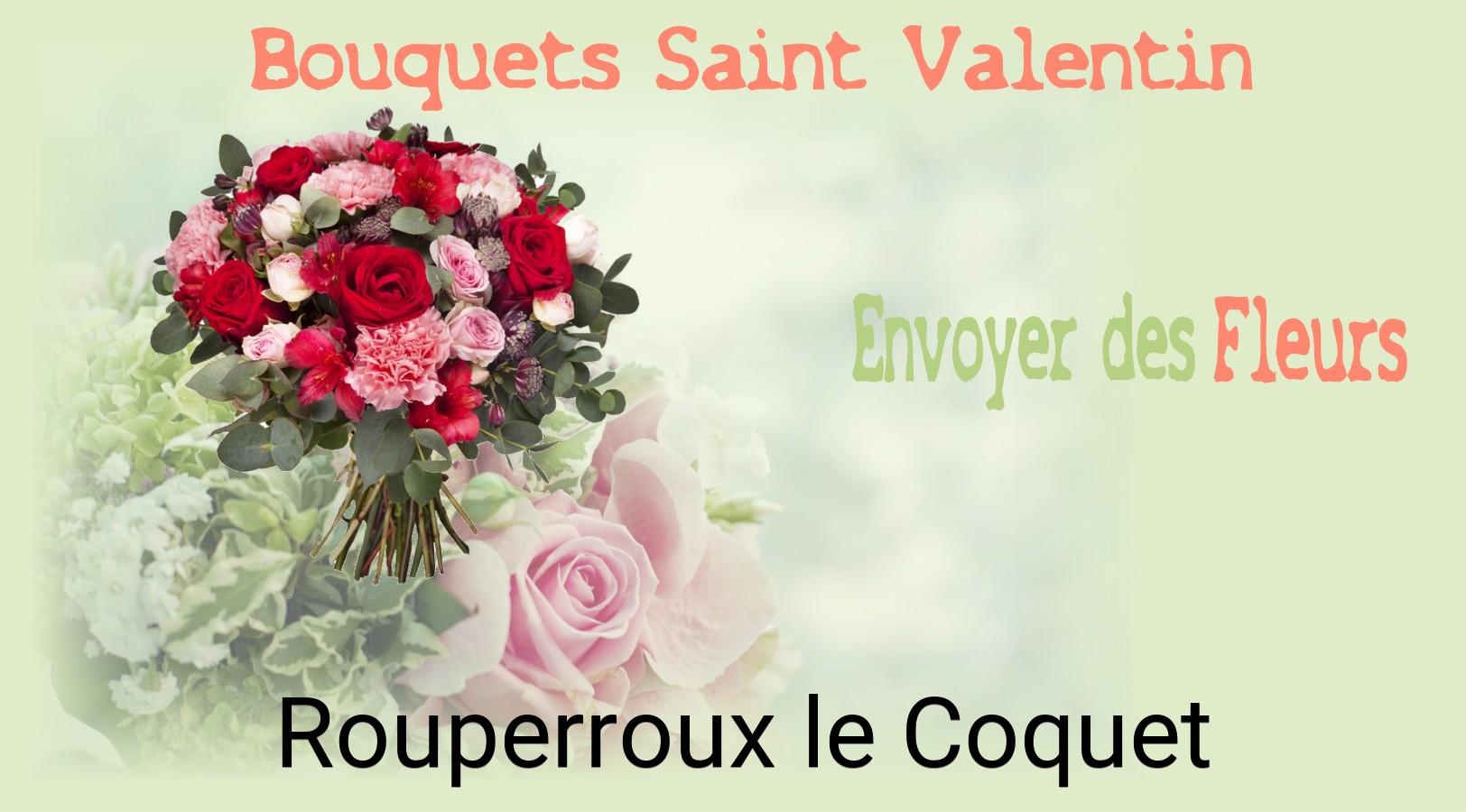 Roses de Saint-Valentin livrées à Rouperroux-le-Coquet